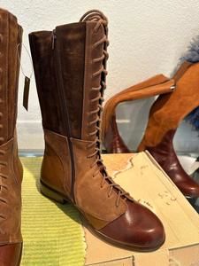 Naot Tide lace up mid calf leaher boots (size 38)